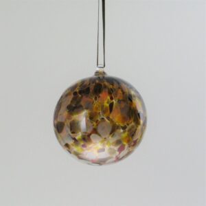 Round Ornament - brown mix