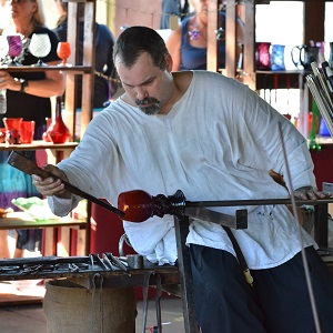 Jay working