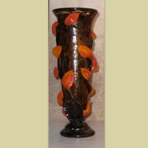 Autumn Leafy Vase