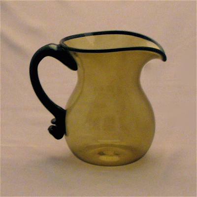 Creamer - Early American, Olive and Black