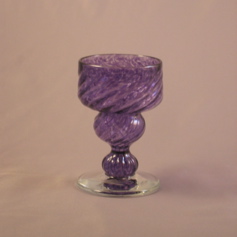 Egg Cup - Early American, purple