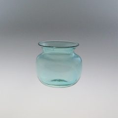 Storage Jar - Roman, aqua