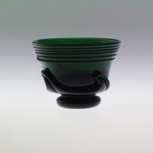 Lilypad Bowl - Early American, small, emerald