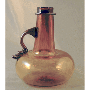 Onion Bottle - Early American, with handle
