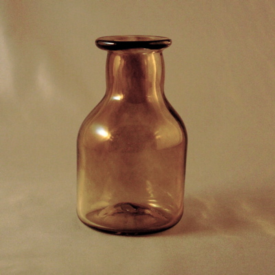 Storage Bottle - Early American, Amber