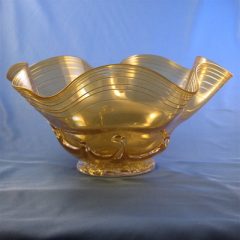 Lilypad Crinkle Bowl - Olive