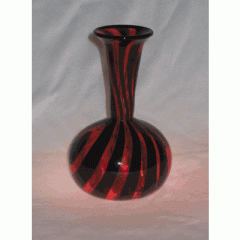 Bottle - Roman Style, black and red