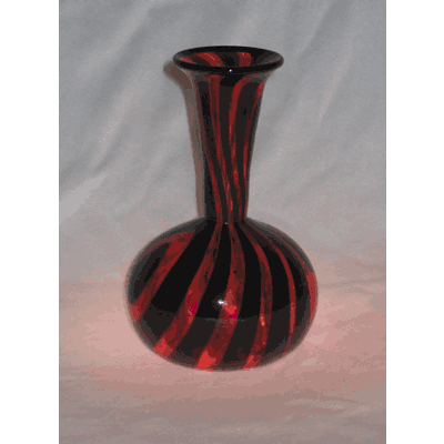 Bottle - Roman Style, black and red
