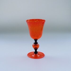Wine Glass – Italian Goblet, with blown stem