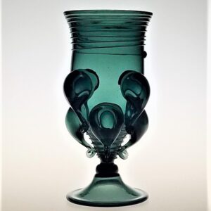 Waldglas Historische Glas Stamperle  Exklusive Replika Gotik Glashütte Barbora 