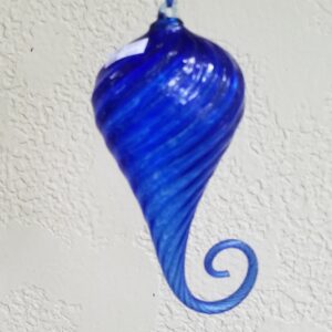 Curly Ornament – Blue