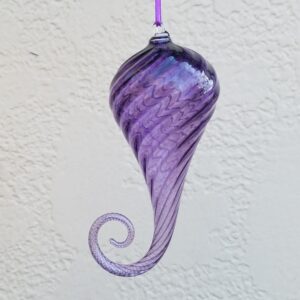 Curly Ornament – Purple