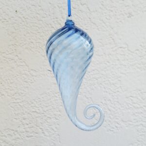Curly Ornament – Periwinkle